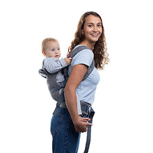 Load image into Gallery viewer, You+Me 4-in-1 Convertible Baby Carrier with 3D Cool Air Mesh - Heather Grey - Wear with a Newborn as Small as 8 lbs, and Infants up to Toddler of 32 pounds.