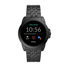 Load image into Gallery viewer, Fossil Men Gen 5E Touchscreen Smartwatch + Fossil Men's Leather Watch Strap S221300