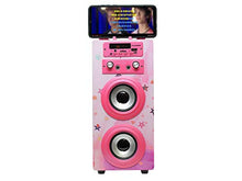 Load image into Gallery viewer, DYNASONIC (3º Generation Microphone Karaoke Speaker, ideal for original teenage gifts for children girls toys, kid toys (Model 15)