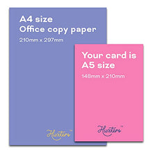 Load image into Gallery viewer, Huxters Funny Birthday Card – A5 Happy Birthday Card her for friend – gifts for women friends - Birthday Card for Him and Her – Ideal for Friends, Family, Colleagues – Blank Interior (Looks Rubbish)