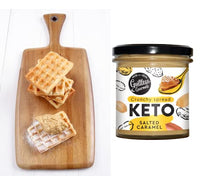 Load image into Gallery viewer, Guiltless Gourmets Salted Caramel Keto Crunchy Spread 330g Low Carb & Keto Friendly, Keto Food, Keto Snacks, Healthy Snacks