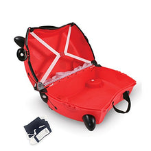 Load image into Gallery viewer, Trunki Children’s Ride-On Suitcase & Hand Luggage: Harley Ladybug (Red)