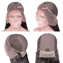 Load image into Gallery viewer, Wigs 13×4 Deep Wave Frontal Wig Curly Full Lace Front Human Hair Wigs Bob for Black Women 30 Inch Hd Transparent Water Wave Lace Front Wig Wig