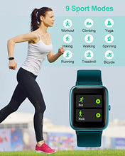 Load image into Gallery viewer, GRV Smart Watch,Fitness Watch with Heart Rate Monitor,Sleep Tracker,Sports Fitness Tracker Watch Pedometer Call SMS Notification Smartwatch for Women Men