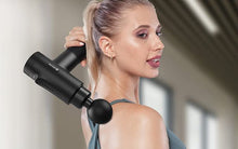 Load image into Gallery viewer, Massage Gun, AERLANG Massage Gun Deep Tissue, Handheld Percussion Muscle Massager with 20 Speed Levels 6 Massage Heads and LCD Display, for Pain Relief&Fitness Recovery, Body Shaping