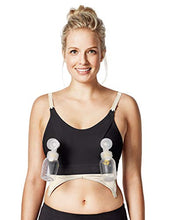 Load image into Gallery viewer, Bravado Designs Nursing Bra Clip and Pump Insert for Hands-Free Pumping - Black - 38G