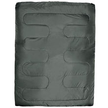 Load image into Gallery viewer, Trespass Unisex's CATNAP 3 Season Doble Sleeping Bag, Water Repellent 180 x 140 cm, Moss