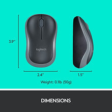 Load image into Gallery viewer, Logitech MK270 Wireless Keyboard and Mouse Combo for Windows, 2.4 GHz Wireless, Compact Mouse, 8 Multimedia and Shortcut Keys, 2-Year Battery Life, for PC, Laptop, QWERTY UK English Layout - Black