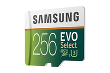 Load image into Gallery viewer, Samsung EVO Select 256GB microSDXC UHS-I U3 100MB/s Full HD & 4K UHD Memory Card with SD Adapter (MB-ME256HA/EU) - Amazon Exclusive