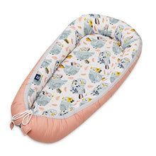 Load image into Gallery viewer, Peti Bebe Baby 6in1 Set - Baby Nest + Baby Bedding + Bed Pillow + Travel Antishake Pillow + Swaddle Blanket + Feeding Pillow Handmade 100% Cotton