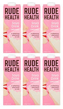 Load image into Gallery viewer, Rude Health Organic Soya Drink, 1 Litre (Pack of 6)