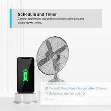Load image into Gallery viewer, TP-Link Tapo Smart Plug Wi-Fi Outlet, Works with Amazon Alexa (Echo and Echo Dot), Google Home, Wireless Smart Socket, Device Sharing, Without Energy Monitoring, No Hub Required - Tapo P100 (4-Pack)