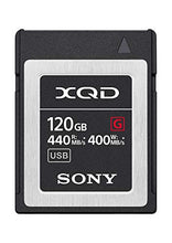 Load image into Gallery viewer, Sony 120GB (128GB pre format) 5x TOUGH XQD Flash Memory Card - High Speed G Series ( Read 440MB/s and Write 400MB/s) - QDG120F