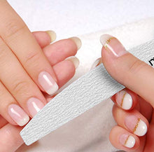 Load image into Gallery viewer, mtop Nail File, 10 PCS Professional Nail Files Polisher Washable Double Sided Emery Boards Grit 100/180 Buffer Nail Styling Tools Pet Grooming Tools for Home and Salon Use