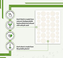 Load image into Gallery viewer, Spot Pimple Patches Hydrocolloid Salicylic Acid Cleanses Pimples Invisible Spot Dots Suitable for Acne Prone Skin (36 Dots)