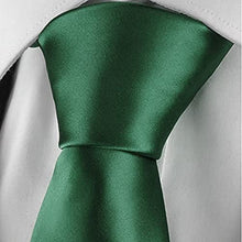 Load image into Gallery viewer, Men Ties Solid Color Neck Tie for Men Wedding Business Formal Neckties 3.15" (Green)