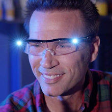 Load image into Gallery viewer, Mighty Sight - Wearable, magnifying eyewear with built in lights