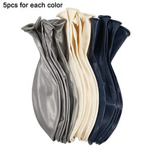 Load image into Gallery viewer, 18-Inch Large Balloons Big Ballons - Navy Blue White Silver Latex Giant Round Helium Balloon Graduation Wedding Bridal Decorations Birthday Party Boy Baby Shower Decor 15pcs Lasting Surprise