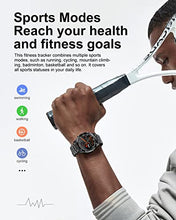 Load image into Gallery viewer, LIGE Smart Watch for Men Make Answer Call Fitness Tracker with Heart Rate Sleep Monitor Waterproof Smartwatch for Men Compatible with Android iOS Phones