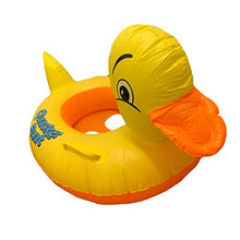 Load image into Gallery viewer, Baby Inflatable Yellow Duck Swimming Ring Circle Seat Pool Float Summer Kids Buoy Water Raft Floating Funny Toy Boat Children Training-duck (1 X Yellow Duck)
