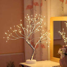 Load image into Gallery viewer, S-Union Tabletop Bonsai Lighted Tree 108 LED Christmas Decorations Table Tree Lamp Lights, Battery/USB Operated, DIY Artificial Tree for Wedding Party Gifts Indoor Outdoor Bedroom Desktop Decor