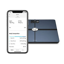 Load image into Gallery viewer, Withings Body+ - Wi-Fi Body Composition Smart Scale, Body Fat Monitor, BMI, Muscle Mass, Water Measurement, Digital Weight Bathroom Scale, Sync App Via Bluetooth or Wi-Fi