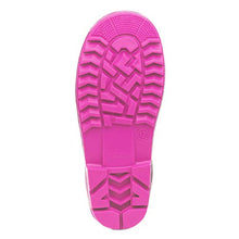 Load image into Gallery viewer, Zone - Kids Pink & Blue Unicorn Glitter Welly - Size 11 Child UK - Multicolour