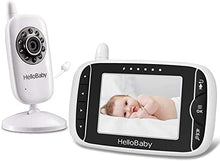 Load image into Gallery viewer, Video Baby Monitor with Camera and Audio | Keep Babies Nursery with Night Vision, Talk Back, Room Temperature, Lullabies, 960ft Range and Long Battery Life