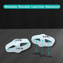 Load image into Gallery viewer, Zinyakon Two Hole Big Toe Separator and Straightener, 12 Pack of Silicone Big Toe Spacer, Toe Corrector for Overlapping Toes, Bunion Pain Relief