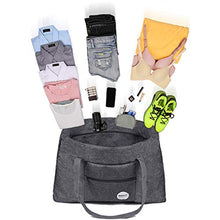 Load image into Gallery viewer, WANDF Foldable Travel Duffel Bag Luggage Sports Gym Water Resistant Nylon