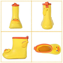 Load image into Gallery viewer, Wellies for Kids Yellow Wellies Boys Wellis Kids Wellies Girls Wellies Baby Wellington Boots Wellies Boots Wellies Kids Childrens Wellies Toddler Boots Duck Wellies(Yellow, size5)