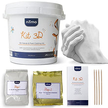 Load image into Gallery viewer, Hand Casting Kit - All-in-One Hand Moulding Kit - Unique Gifts for Couples - Keepsake Pottery Wedding Gifts, Anniversary Gifts for Her and Him - Holding Hands Casting Kit - Niimo