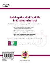 Load image into Gallery viewer, 11+ GL 10-Minute Tests: Maths - Ages 9-10 (with Online Edition): superb eleven plus preparation from the revision experts (CGP 11+ GL)