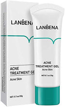 Load image into Gallery viewer, Acne Treatment, LANBENA Anti Acne Face Cream, Acne Removal Gel, Acne Pimple Cream Gel, Pimple Treatment Gel Cream, Reduces Redness and Prevent Breakouts(0.7Oz/20g)