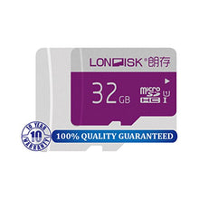 Load image into Gallery viewer, LONDISK Micro SD Card 32GB Class 10 UHS-I Memory Card SDHC for GoPro/HD Video Play (U1-32GB)
