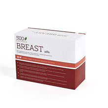 Load image into Gallery viewer, 500Cosmetics - Natural Supplement to Increase and Firm Feminine Breast - 100% Natural Ingredients - Made in EU - 60 Tablets. (1)