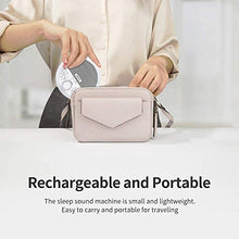 Load image into Gallery viewer, RENPHO White Noise Machine Rechargeable, Sound Machine with 8 Night Light for Baby Sleep, Sleep Machine Non-looping 29 HI-FI Soothing Sounds for Relaxation, for Travel, Home, Office Privacy