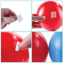 Load image into Gallery viewer, Prextex Balloon Arch and Garland Decorating Kit - 32 Ft. Balloon Tape Strip, 80 Ft. White Ribbon, 240 Dot Glue Points and 2 Balloon Tying Tools for Birthday Party and Wedding Decoration