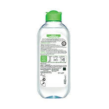 Load image into Gallery viewer, Garnier Micellar Cleansing Water For Combination Skin 400ml, Gentle Face Cleanser & Makeup Remover, Fragrance Free, Recognised By The British Skin Foundation, Use With Reusable Micellar Eco Pads