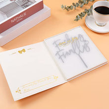 Load image into Gallery viewer, LOVENJOY Funny Finally Cake Topper for Wedding Brial Shower Cake Decoration Supplies, Gift Boxed