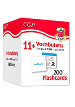Load image into Gallery viewer, New 11+ Vocabulary Flashcards - Ages 10-11: perfect practice for the 2022 tests (CGP 11+ Vocabulary Flashcards)