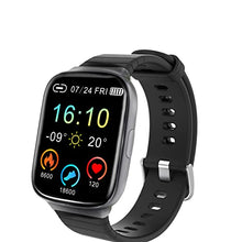 Load image into Gallery viewer, Smart Watch,HiFiT Fitness Watch 1.69" Touch Screen Fitness trackers with Heart Rate Sleep Monitor,IP68 Waterproof Smart watch 18 sport modes sport watch for iOS Android,Smart Watch for Men Women