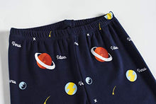 Load image into Gallery viewer, Boys Pyjamas Set 100% Cotton Planet Pjs Toddler Long Sleeve Sleepwear Kids Clothes 2 Piece Outfit Space T Shirt 6-7 Years