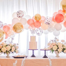 Load image into Gallery viewer, Rose Gold Balloon Arch Kit, 115 Packs Balloon Garland Kit, Rosegold and Pink Birthday Party Decoration for Girls Women Men Wedding Bridal Engagement Baby Shower