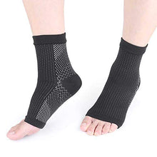 Load image into Gallery viewer, Dr Sock Soothers Socks, Casiz Sprained Compression Support Sleeve for Injury Recovery, Joint Pain, Eases Swelling, Heel Spurs, Achilles Tendon