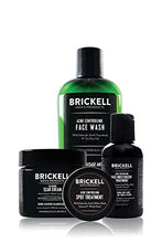 Load image into Gallery viewer, Brickell Men's Acne Controlling System for Men, Acne Fighting Face Moisturizer Treatment, Face Wash, Spot Treatment, and Scar Cream, Natural & Organic