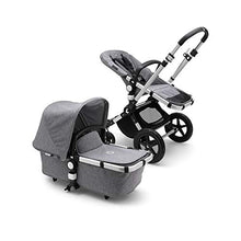 Load image into Gallery viewer, Bugaboo Cameleon 3 Plus Complete, 2 in 1 Pram and Pushchair with Reversible Handlebar, Aluminium, Grey Melange - Grey Melange