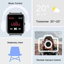 Load image into Gallery viewer, KALINCO Smart Watch, 1.4" Full Touch Fitness Watch with Heart Rate & Sleep Monitor, Fitness Tracker with Blood Pressure & Blood Oxygen Monitor, Waterproof IP67 Smartwatch for Men Women for Android iOS