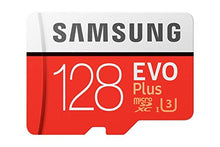 Load image into Gallery viewer, Samsung Plus 128GB micro SD SDXC Class 10 U3 memory card 100MB/S 4K Ultra HD MB-MC128HA/EU
