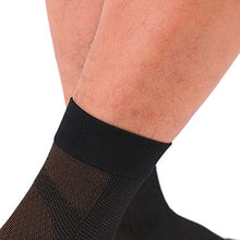 Load image into Gallery viewer, Casiz Dr Sock Soothers Socks, Plantar Fasciitis Socks Ultimate Support Sleeves for Your Aching Heels Unisex - Night Splint Pain Relief Black L to XL 1 Pair